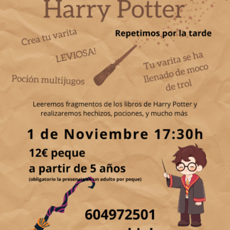 La magia de Harry Potter (17:30h)